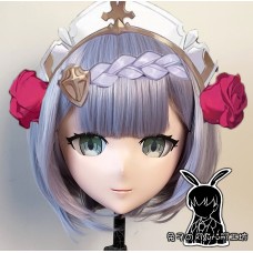 (RB20234)Customize Full Head Quality Handmade Female/Girl Resin Japanese Anime Cartoon Character ‘Mea’ Kig Cosplay Kigurumi Mask